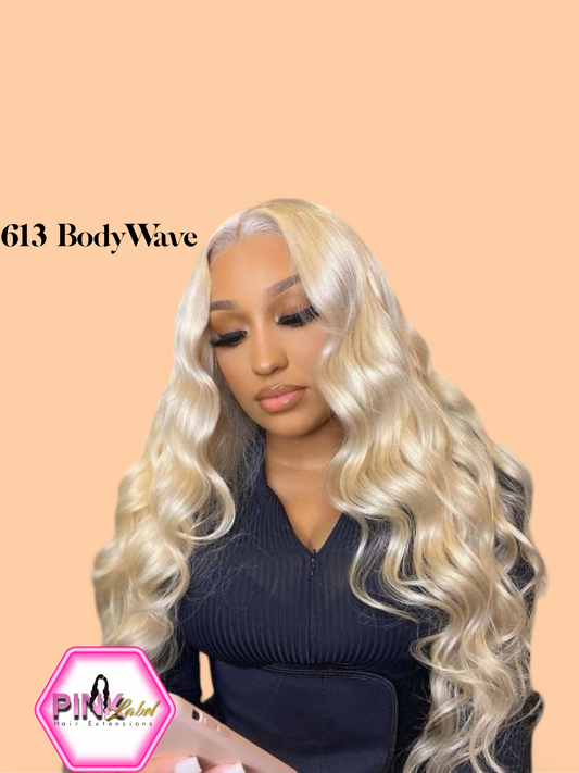 613  Blonde Body Wave HD Lace Wig