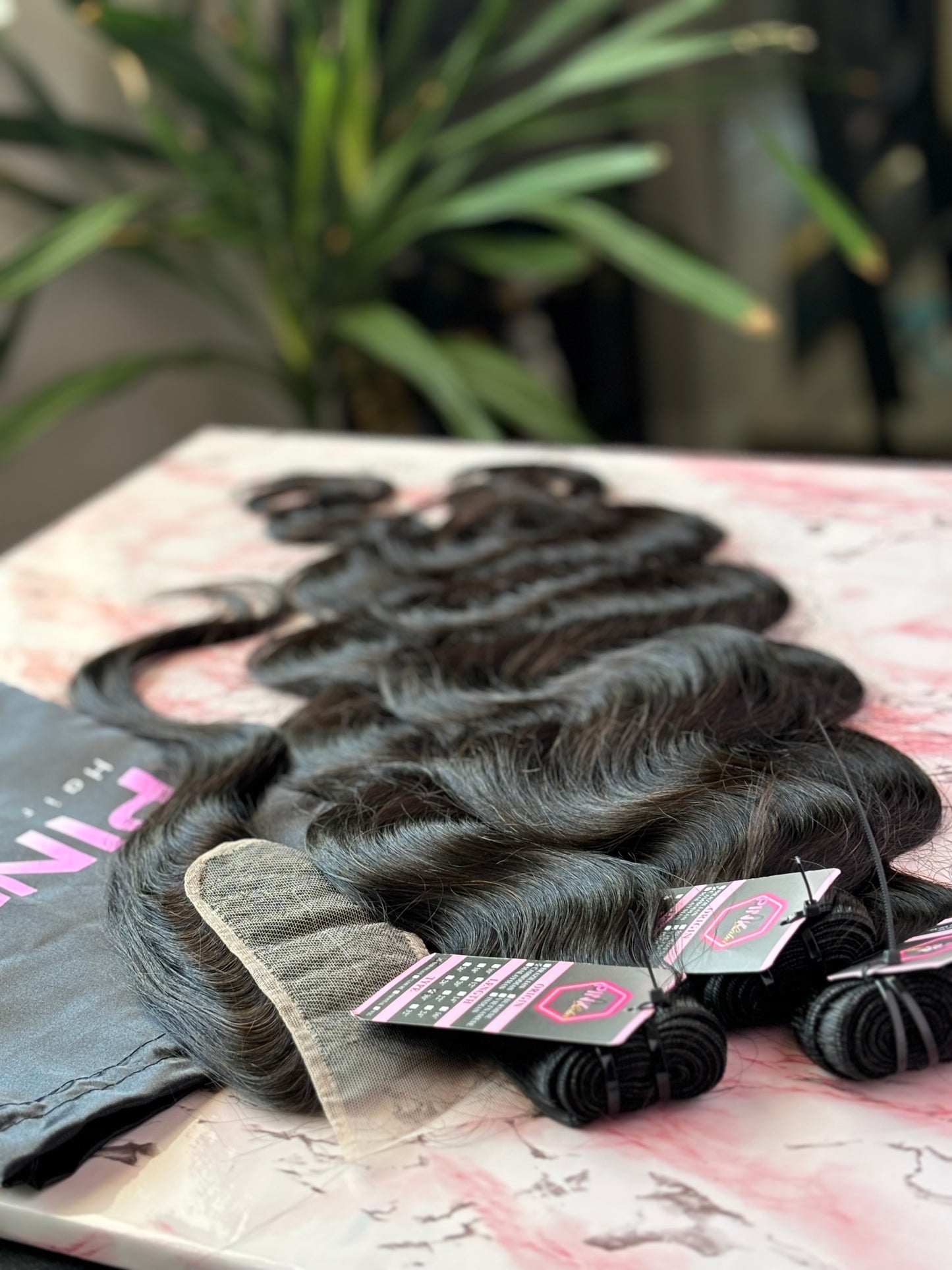 Raw Body Wave 3 Bundles + Closure Deal