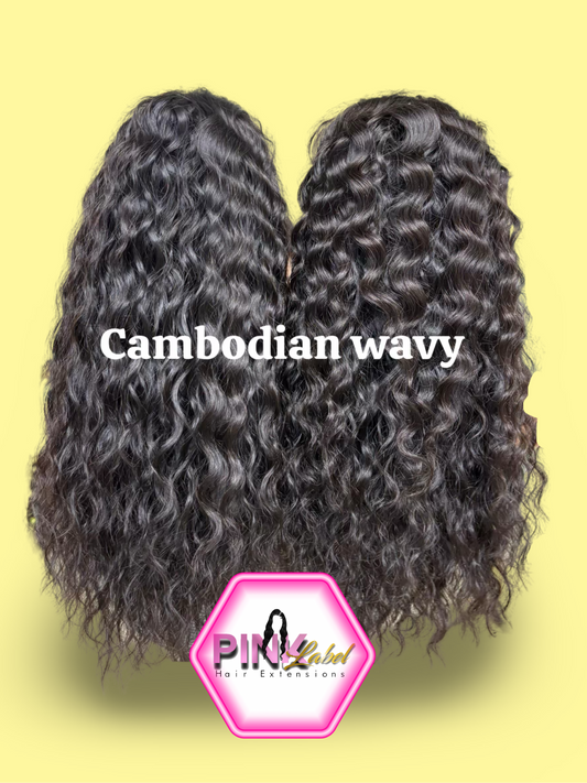 Cambodian Wavy HD Lace Wig