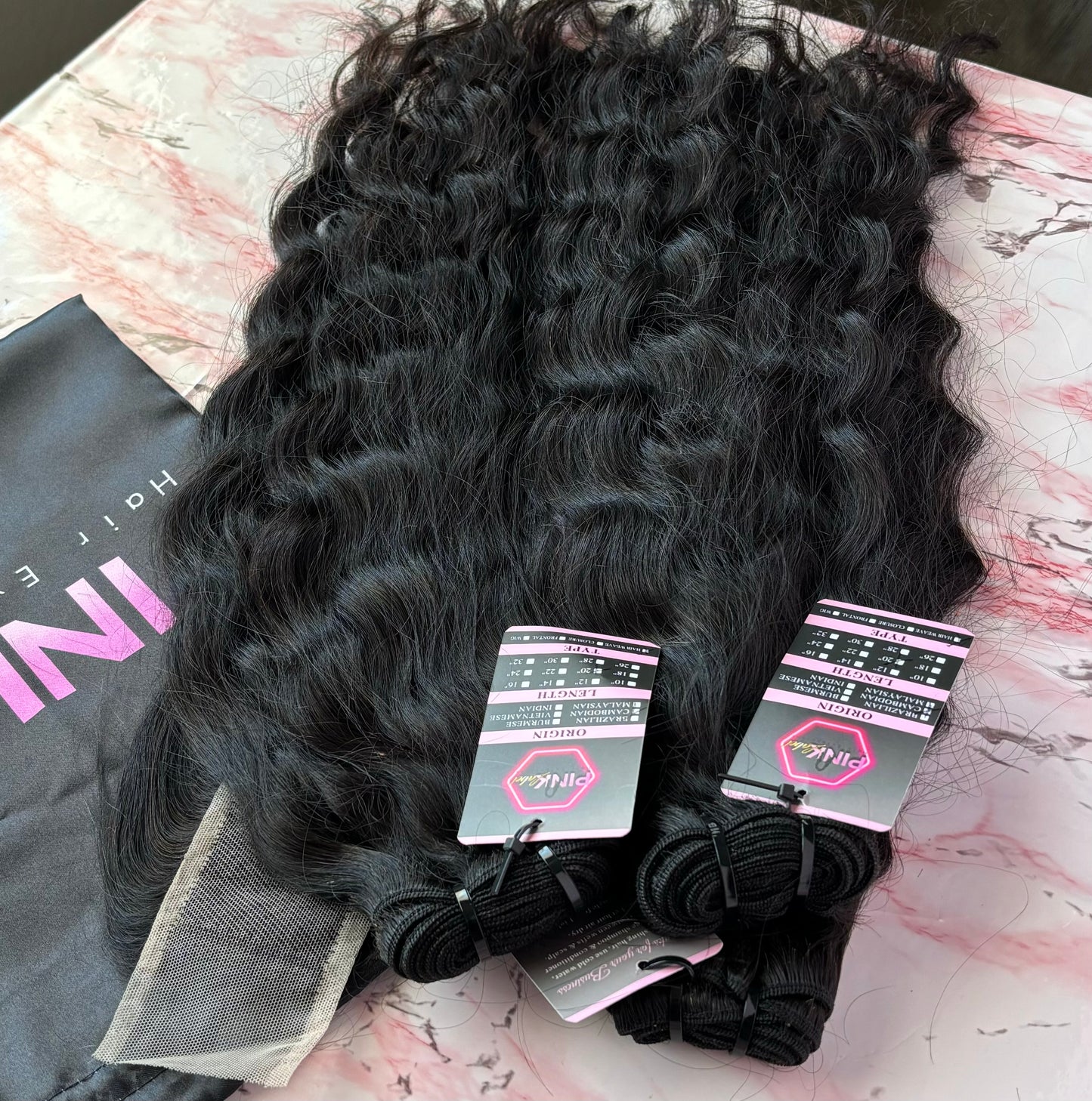 Raw Wavy 3 Bundles + Closure Deal